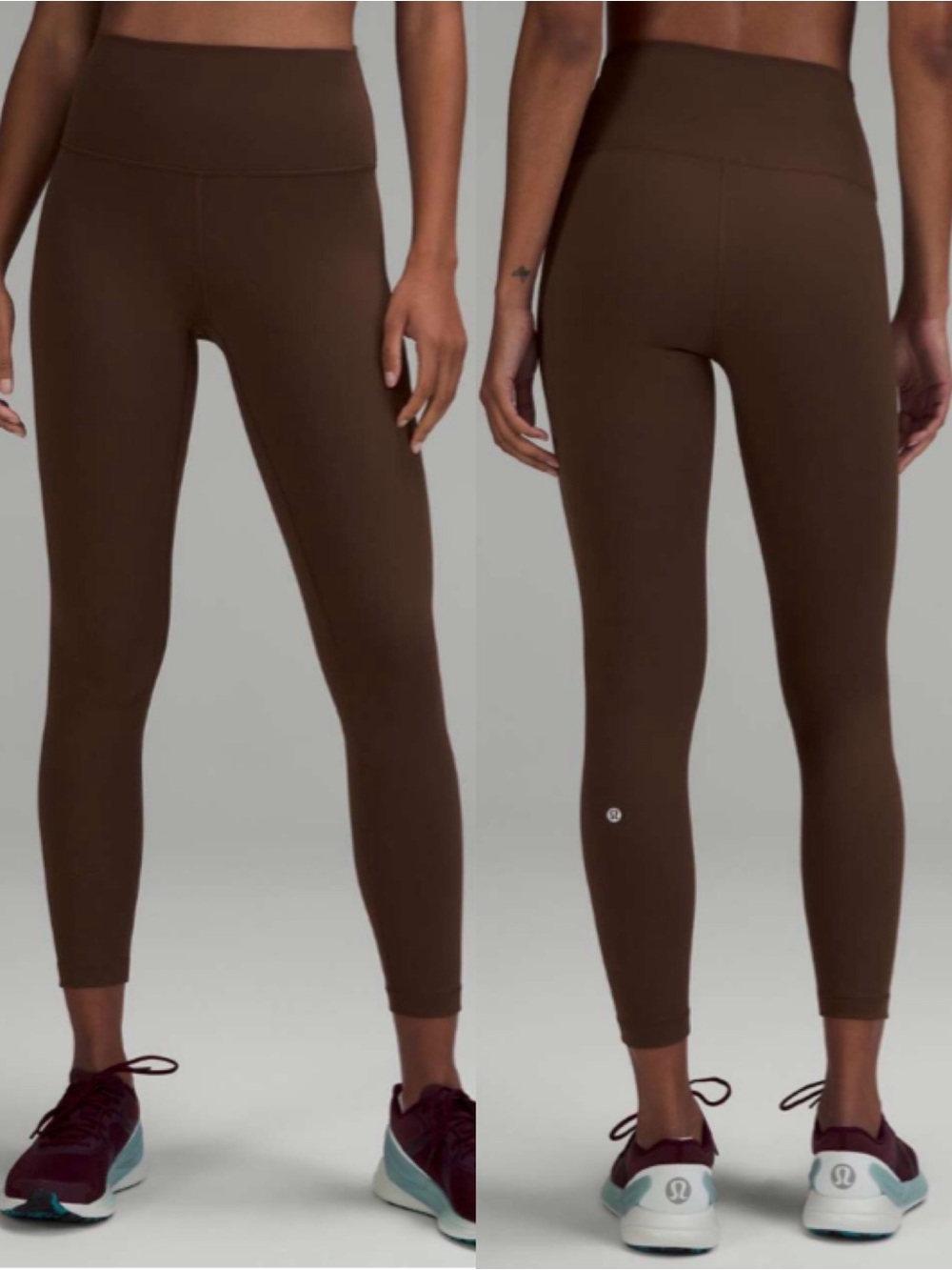 Lululemon Wunder Train High-Rise Tight 25" Java SZ 6